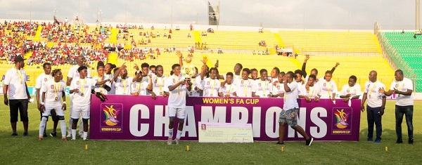  Ampen Darkoa Ladies win Women’s FA Cup to complete double